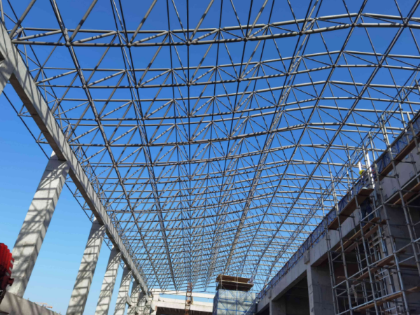 孝感网架加工工艺如何保证质量?